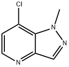 1H-Pyrazolo[4,3-b]pyridine, 7-chloro-1-Methyl- 结构式