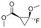 Cyclopropanecarboxylic acid, 2-fluoro-2-methoxy-, methyl ester, cis- (9CI) 结构式