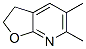 Furo[2,3-b]pyridine, 2,3-dihydro-5,6-dimethyl- (9CI) 结构式