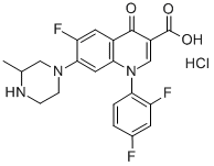 Temafloxacin hydrochloride