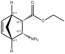 DIENDO-3-AMINO-BICYCLO[2.2.1]HEPT-5-ENE-2-CARBOXYLIC ACID ETHYL ESTER 结构式