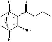 DIEXO-3-AMINO-BICYCLO[2.2.1]HEPTANE-2-CARBOXYLIC ACID ETHYL ESTER 结构式