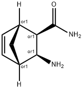 3-氧-氨基双环[2.2.1]庚-5-烯-2-氧-甲酸胺 结构式