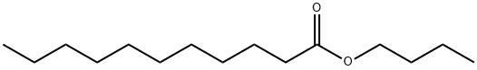 Undecanoic acid butyl ester 结构式