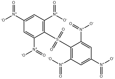 1,1'-磺酰基二[2,4,6-三硝基-苯 结构式