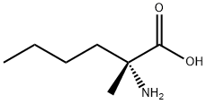 (R)2-氨基-2-甲基己酸 结构式