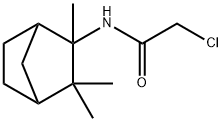 2-CHLORO-N-(2,3,3-TRIMETHYL-BICYCLO[2.2.1]HEPT-2-YL)-ACETAMIDE 结构式