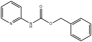 CARBAMIC ACID, 2-PYRIDINYL-, PHENYLMETHYL ESTER 结构式