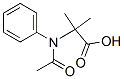 Alanine,  N-acetyl-2-methyl-N-phenyl- 结构式