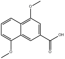 4,8-DIMETHOXY-[2]NAPHTHOIC ACID 结构式