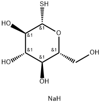 Β-D-硫代葡萄糖钠盐 结构式