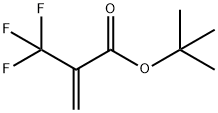 2-三氟甲基丙烯酸叔丁酯 结构式