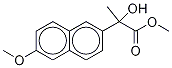 ALPHA-羟基-6-甲氧基-ALPHA-甲基-2-萘乙酸甲酯 结构式