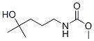 Carbamic  acid,  (4-hydroxy-4-methylpentyl)-,  methyl  ester  (9CI) 结构式