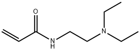 N-[2-(二乙基氨基)乙基]丙烯酰胺 结构式