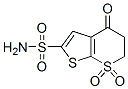5,6-DIHYDRO-4-OXO-4H-THIENO[2,3-B]THIINE-2-SULFONAMIDE 7,7-DIOXIDE 结构式