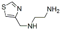 1,2-Ethanediamine,  N-(4-thiazolylmethyl)-  (9CI) 结构式