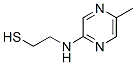 Ethanethiol, 2-[(5-methylpyrazinyl)amino]- (9CI) 结构式