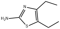 4,5-二乙基噻唑-2-胺 结构式