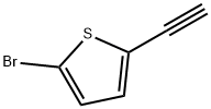 2-溴-5-乙炔基噻吩 结构式