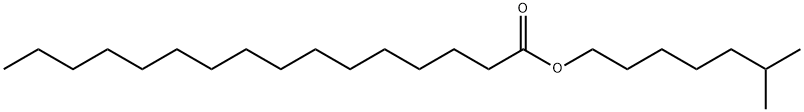 6-methylheptyl palmitate 结构式