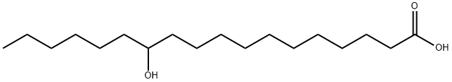 12-羟基硬脂酸 结构式