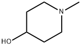 1-甲基-4-哌啶醇 结构式