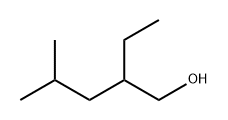 2-乙基4-甲基1-戊醇 结构式