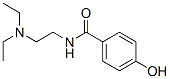 p-Hydroxy-N-[2-(diethylamino)ethyl]benzamide 结构式