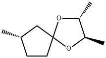 1,4-Dioxaspiro[4.4]nonane,2,3,7-trimethyl-,(2R,3R,7S)-(9CI) 结构式
