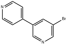 5-溴-3,4'-联吡啶 结构式