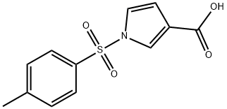 N-对甲苯磺酰基-3-吡咯甲酸 结构式