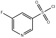 5-氟吡啶-3-磺酰氯 结构式