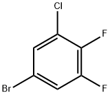 3-氯-4，5-二氟溴苯 结构式