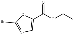 2-溴恶唑-5-甲酸乙酯 结构式