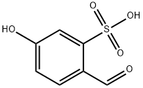 4-Formyl-5-hydroxybenzenesulfonic acid 结构式