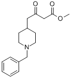 BETA-OXO-1-(PHENYLMETHYL)-4-PIPERIDINEBUTANOIC ACID METHYL ESTER 结构式