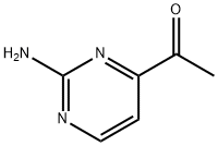 2氨基-4-乙酰基嘧啶 结构式