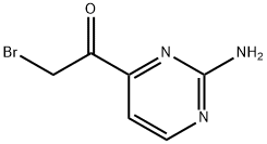 1-(2-氨基-4-吡啶基)-2-溴乙酮 结构式