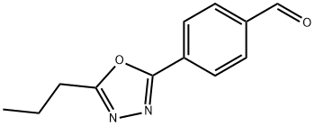 2-(4-Formylphenyl)-5-propyl-1,3,4-oxadiazole 结构式