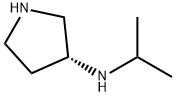 (3R)-N-(1-甲基乙基)-3-氨基吡咯烷 结构式