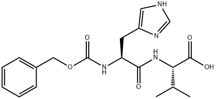 Z-HIS-VAL-OH 结构式