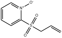 Pyridine, 2-(2-propenylsulfonyl)-, 1-oxide (9CI) 结构式