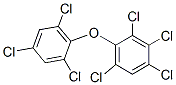 2,2',3,4,4',6,6'-heptachlorodiphenyl ether 结构式