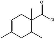 3-Cyclohexene-1-carbonyl chloride, 1,4,6-trimethyl- (9CI) 结构式