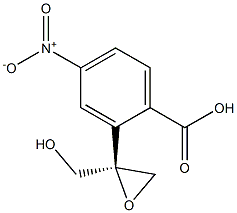 (2R)-(-)-缩水甘油基 4-硝基苯甲酸酯 结构式