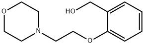 [2-(2-MORPHOLINOETHOXY)PHENYL]METHANOL 结构式