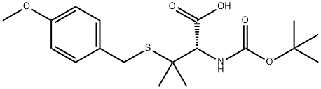 BOC-D-PEN(PMEOBZL)-OH 结构式