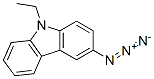 3-azido-N-ethylcarbazole 结构式