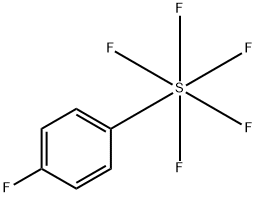 4-氟苯基五氟化硫 结构式